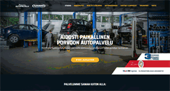 Desktop Screenshot of porvoonautopalvelu.fi