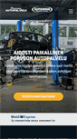 Mobile Screenshot of porvoonautopalvelu.fi